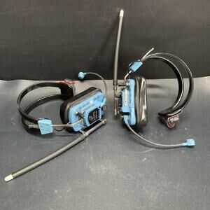 Vtg Single-muff Headset R-Columbia TR-55/2 DIP Battery Operation Untested Pair